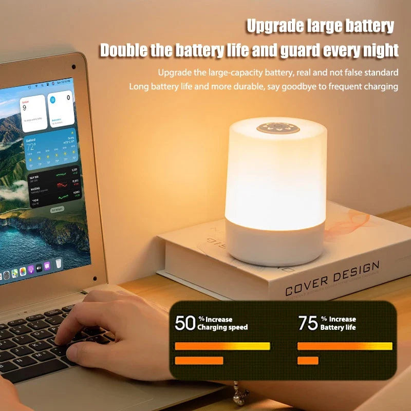 GoodNight™ Tap and Unwind Lamp