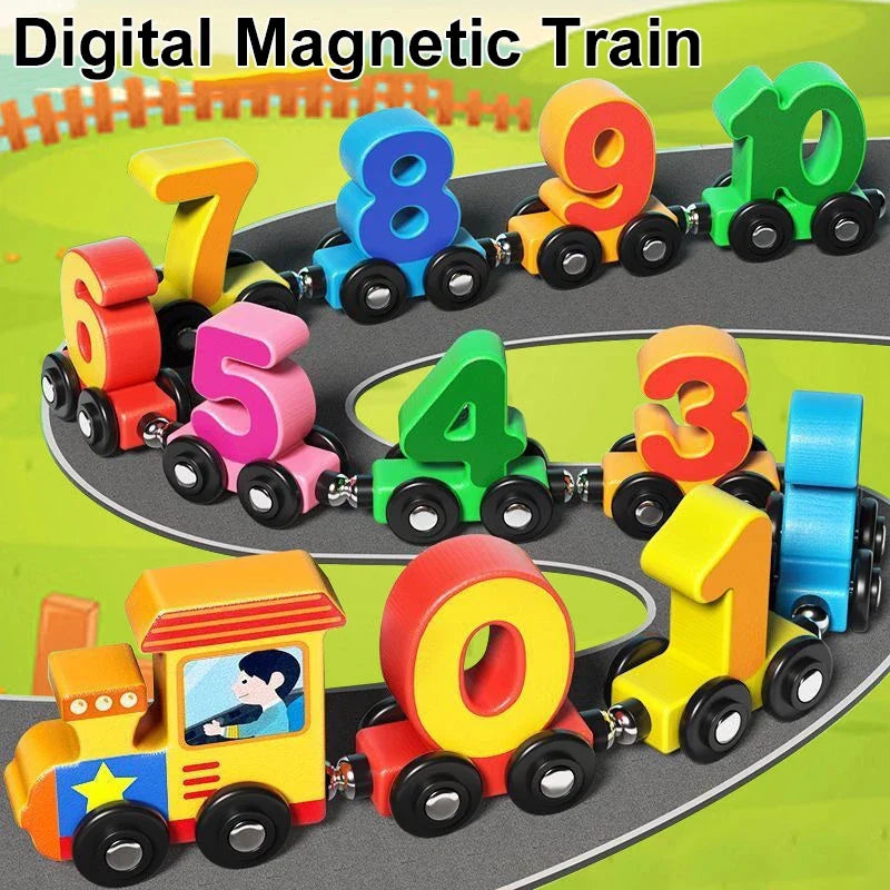 EduBlocks™ Magnetic Train Set