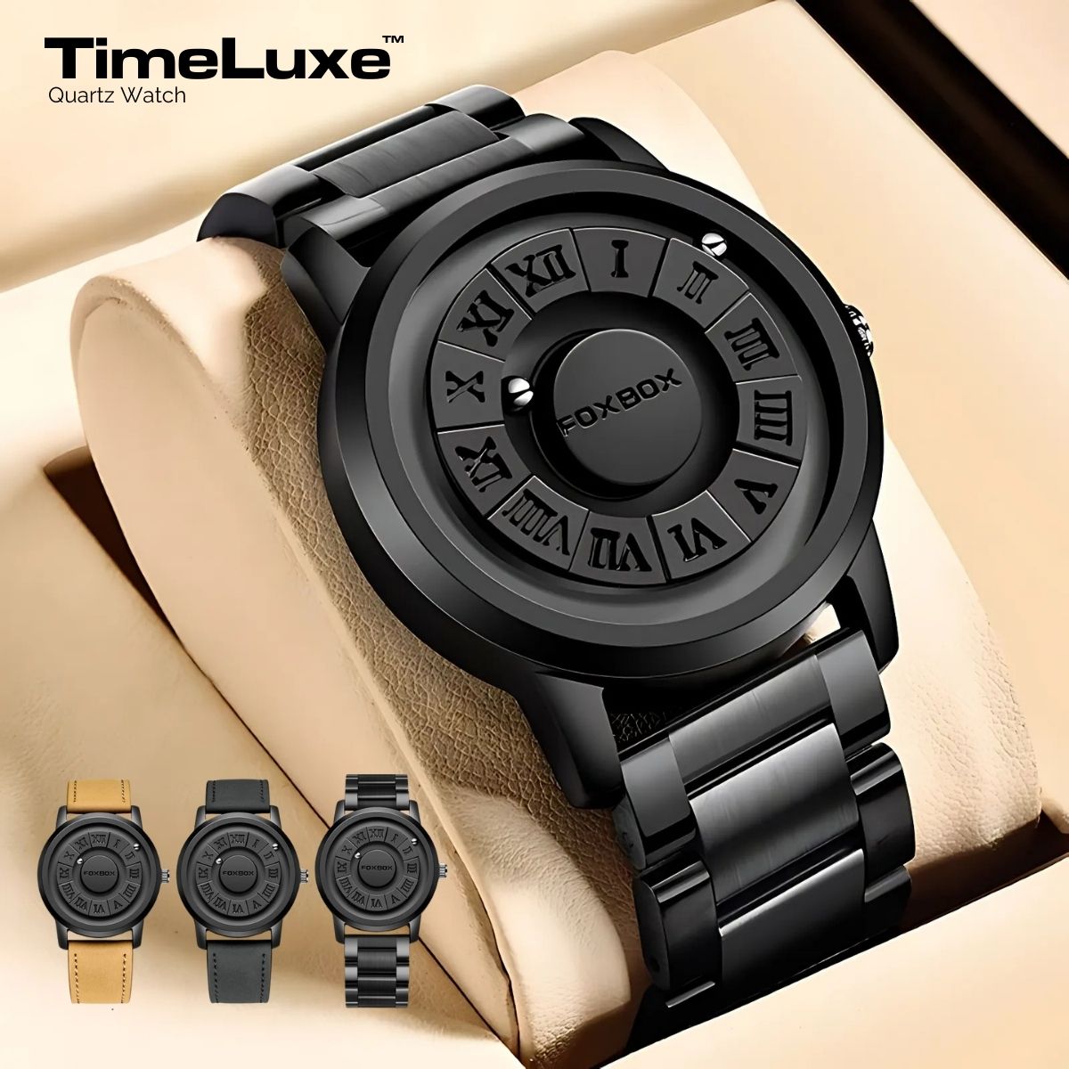 TimeLuxe™ Quartz Watch
