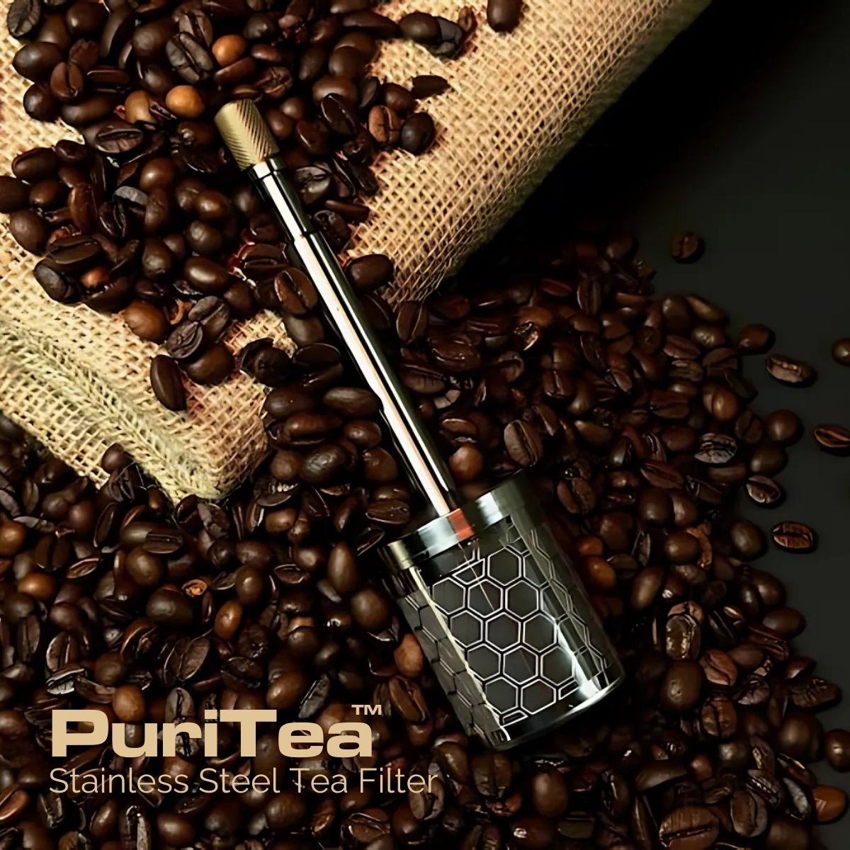PuriTea™ Stainless Steel Tea Filter