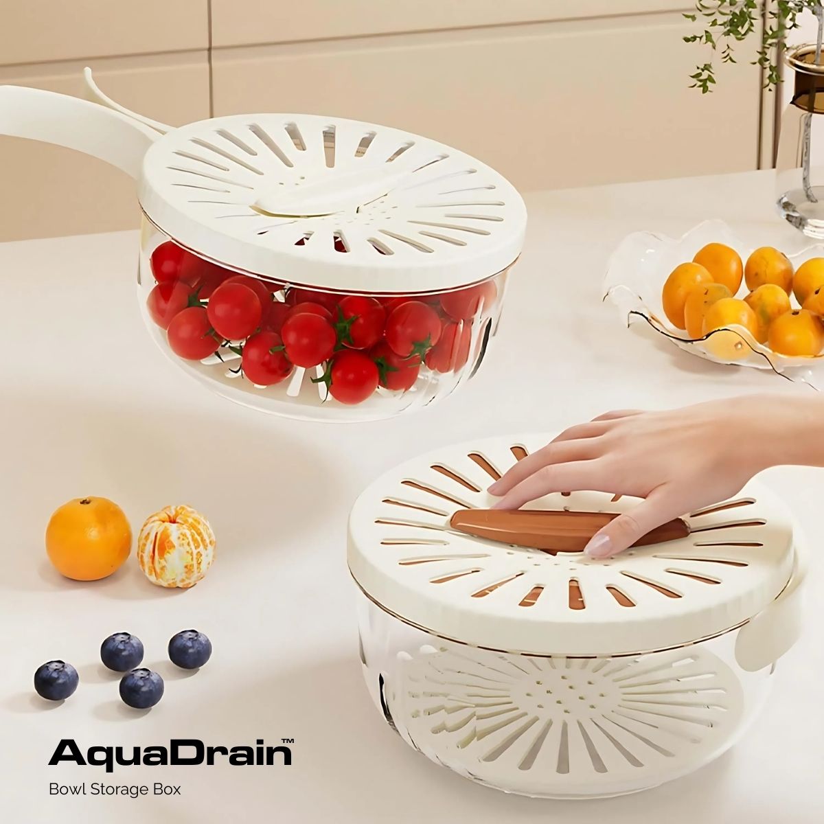 AquaDrain™ Bowl Storage Box