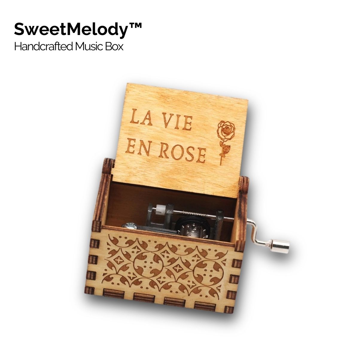 SweetMelody™ Handcrafted Music Box
