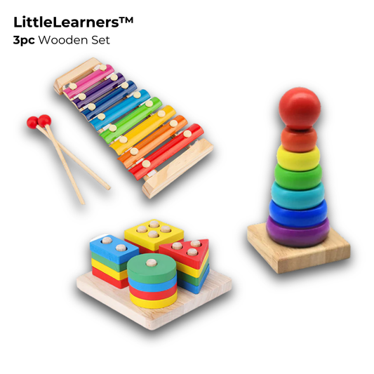 LIttleLearners™ Wooden Educational Toy Gift Set