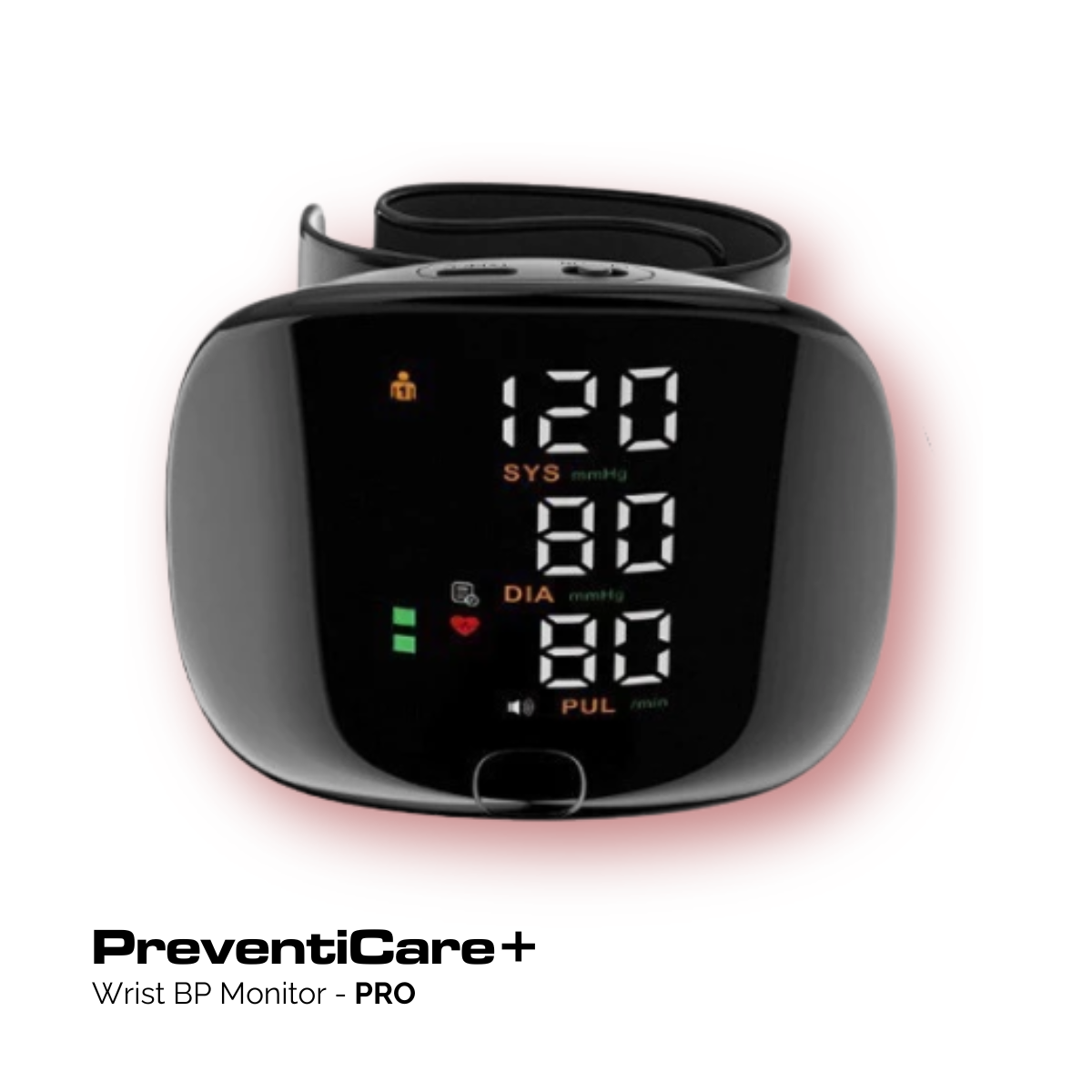 PreventiCare+ Wrist BP Monitor