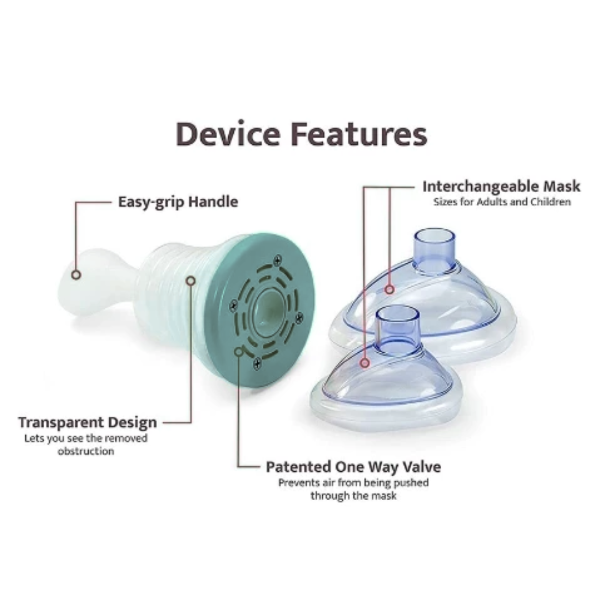 LifeSaver™ Choking Rescue Device