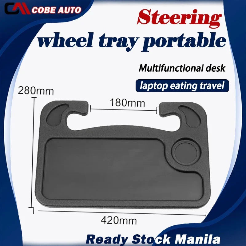 CarDesk™ Steering Wheel Tray