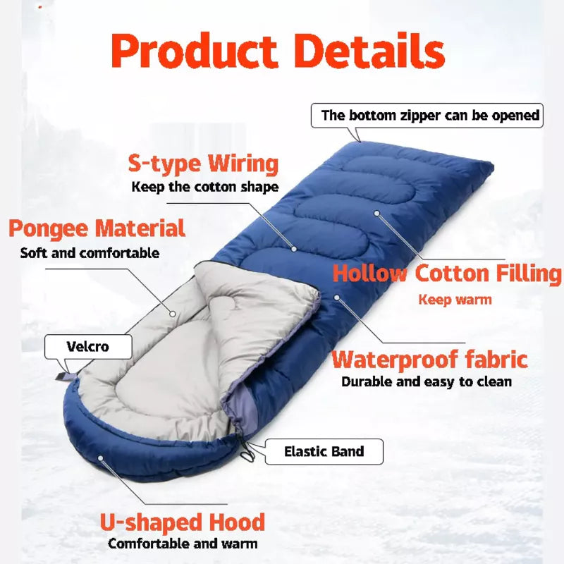 SnoozeCamp™ Water-Resistant Camping Bedroll