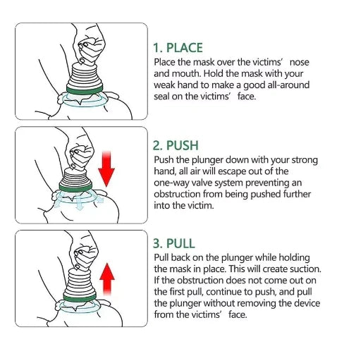 LifeSaver™ Choking Rescue Device