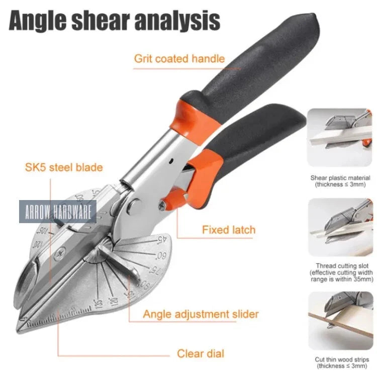 PrecisionCut™ Multi-Angle Miter Shears