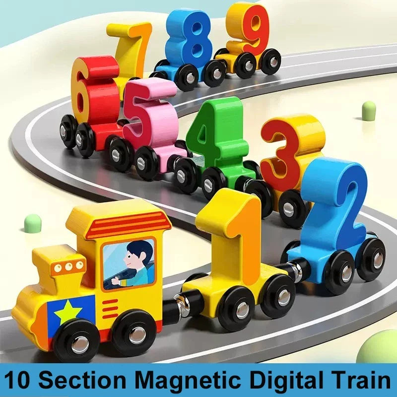 EduBlocks™ Magnetic Train Set