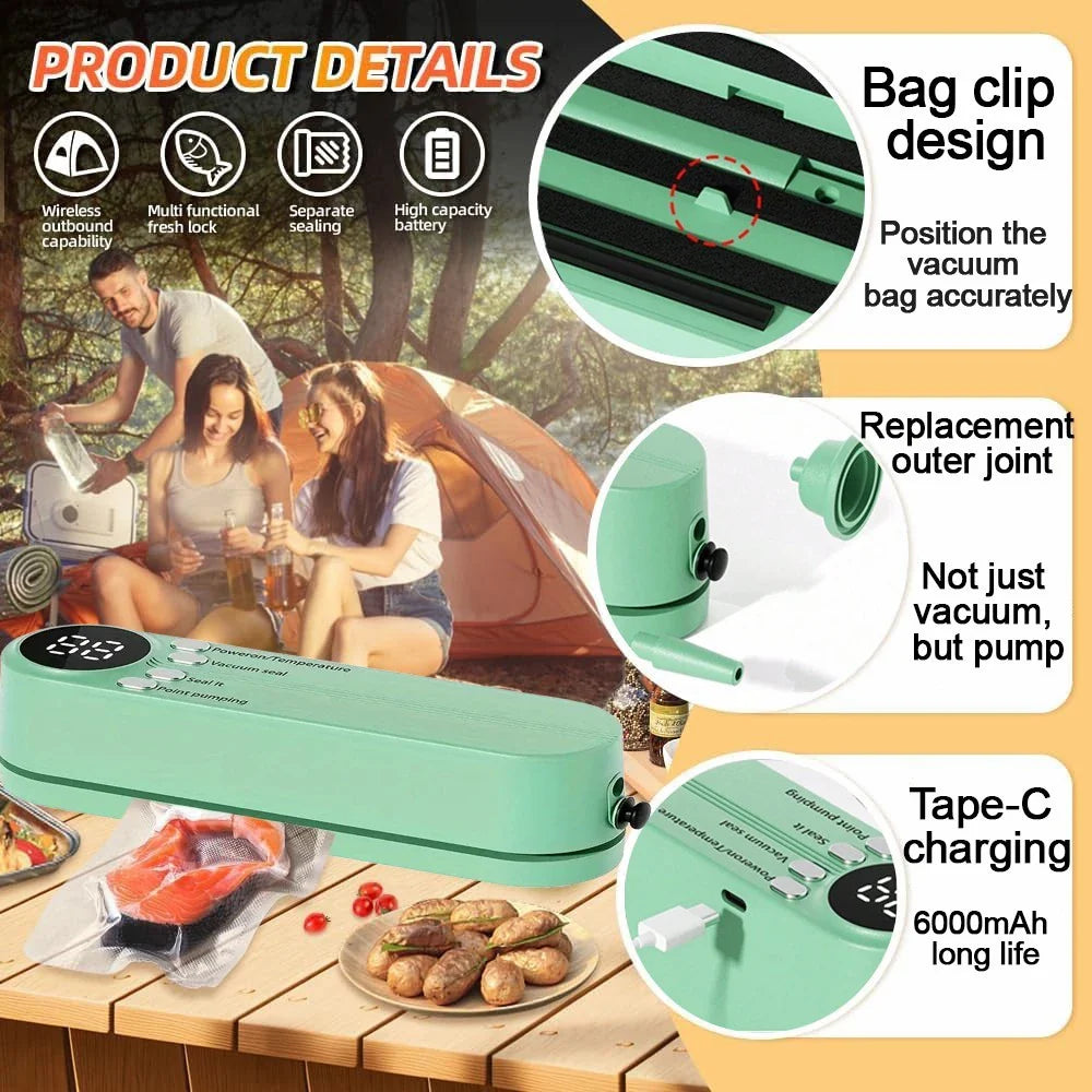 SealMate™ FreshLock Food Sealer