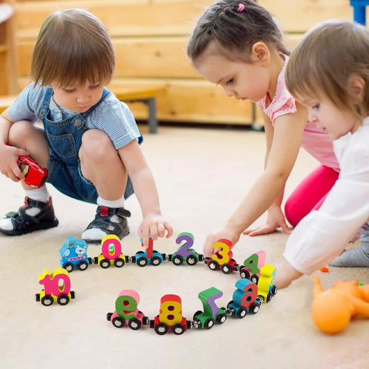 EduBlocks™ Magnetic Train Set