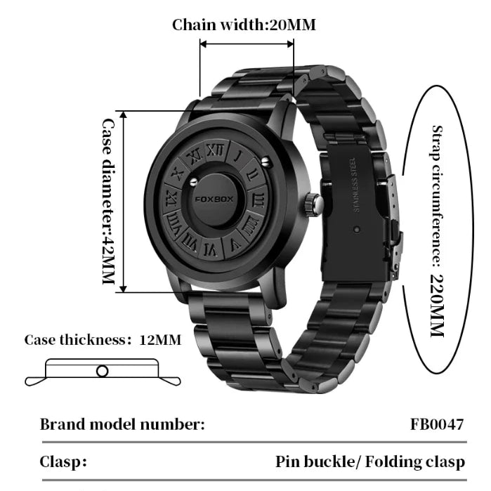 TimeLuxe™ Quartz Watch
